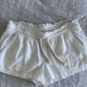 Roxy white shorts